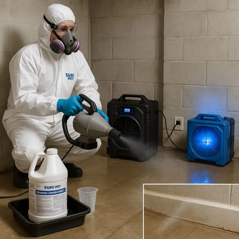 Sanitization and Odor Removal process in Perry, OK