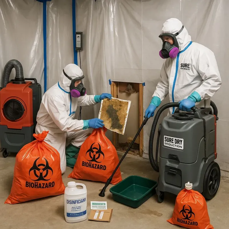 Contaminated Water Handling Protocols process in Perry, OK