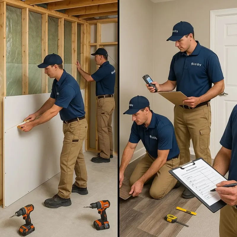 Repairs and Reconstruction process in Perry, OK
